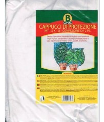 2 pz Cappuccio Tessuto protezione per piante giardino esterno copri agrumi 1x1,5