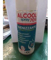 ALCOOL SPRAY 70% PER OGGETTI E SUPERFICI 