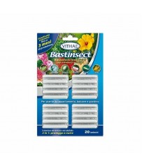 BASTINSECT BASTONCINI INSETTICIDI CON NUTRIENTI FARFALLA GERANEO