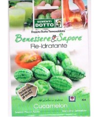 BUSTINA SEMI DI CUCAMELON MELOTHRIA SCABRA  CETRIOLO MESSICANO GR 0,05