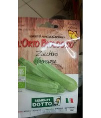 BUSTINA SEMI  ORTO BIOLOGICO  ZUCCHINO GENOVESE 