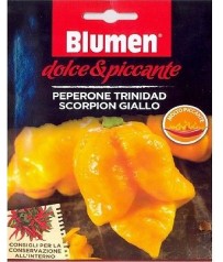 BUSTINA SEMI PEPERONCINO  TRINIDAD SCORPIONS GIALLO