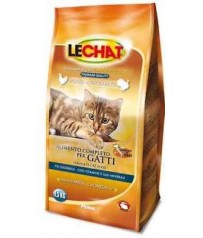  CROCCANTINI MANGIME GATTO LECAHAT POLLO E TACCHINO  DA KG 1,5