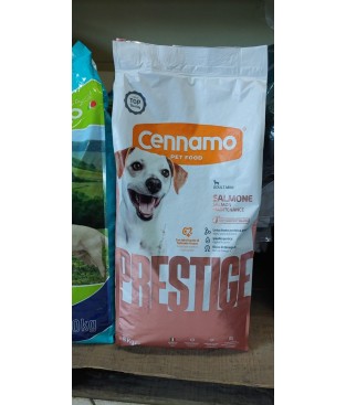 CROCCANTINI MANGIME PER CANI   PRESTIGE MINIADULT SALMONE E RISO DA KG 8