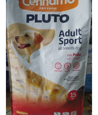 CROCCHETTE PER CANI pluto  DA KG 15 NUOVA  FORMULA SPORT 30-20