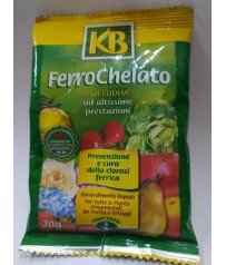 Concime  chelato di ferro 20g KB