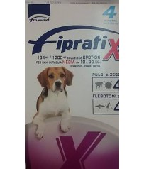 FIPRATIX 134 MG/1200 MG SOLUZIONE SPOT-ON PER CANI DI TAGLIA MEDIA. FIPRONIL, 