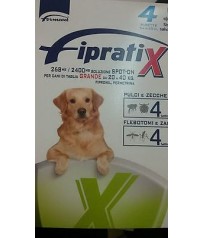 FIPRATIX 268 MG/2400 MG SOLUZIONE SPOT-ON  CANI DI TAGLIA GRANDE.  SCAD 12 -2018