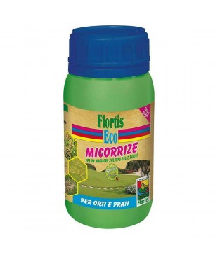 FLORTIS CONCIME ECOLOGICO MICORIZZE PER ORTI E PRATI 100GR CURA GIARDINO PIANTE