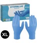 Guanti Nitrile Blu XL Estetista Ceretta Onicotecnica Tatuaggi 100pz No Polvere