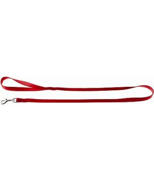 Guinzaglio per cani in nylon rosso cm. 2,0 x 110 fussdog