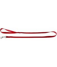 Guinzaglio per cani in nylon rosso cm. 2,5 x 120 fussdog