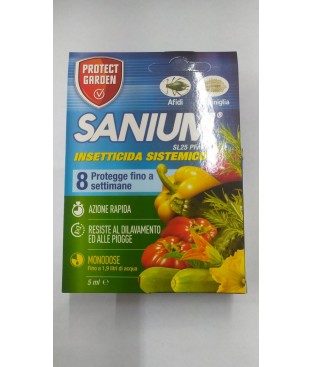 Insetticida Sistemico Concentrato SANIUM  DA 5 ML AFIDI E COCCINIGLIA DA DILUIRE