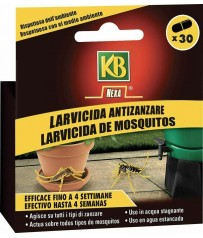 KB Larve di zanzare in capsule BIOCIDA INSETICIDA 30 caps