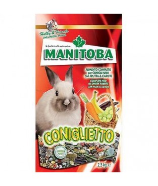 MANITOBA Mangime per coniglio coniglietto kg. 1