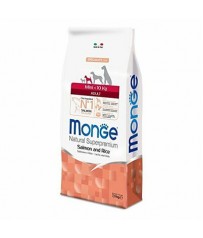 MONGE MINI ADULT da kg 7,5  salmone e riso da 