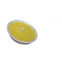  N 1 CANDELA ALLA  CITRONELLA ALLUMINIO CM 14  fiaccola  in stagnola zanzare 