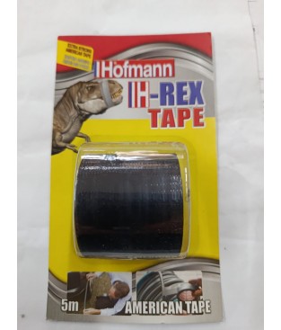 NASTRO AMERICANO NERO TELATO RESISTENTE 5MT EXTRAFORTE IMPERMEABILE