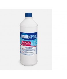 PH PLUS LIQUIDO PER RIEQUILIBRIO INNALZA PH ACQUA PISCINA-EFFETTO TAMPONE-MARTEN