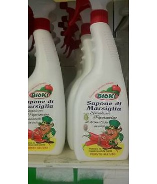 SAPONE DI MARSIGLIA SPECIALE PER AROMATICHE E PEPERONCINO PRONTO ALL USO. 