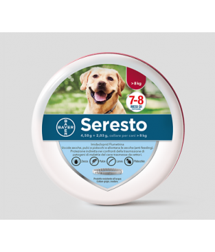  SERESTO BAYER COLLARE PER CANI SERESTO COLLARE PER CANI BAYER + DI 8 KG