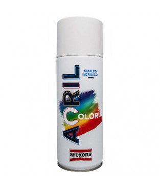 SMALTO BASE ACRILICA BOMBOLETTA SPRAY 400 ML COLORE  BIANCO  OPACO