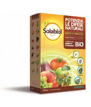 SOLABIOL Polvere di Roccia ZEOLITE Potenzia le difese naturali Orto Frutta 250gr