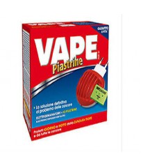 VAPE ELETTROMANATORE PIASTRINA SPINA PIU' 10 PIASTRINE