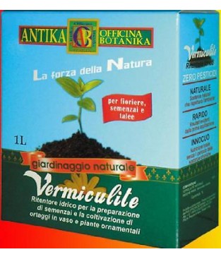 VERMICULITE RITENTORE IDRICO PER SEMENZAI E FIORIERE BIO CON LT 1